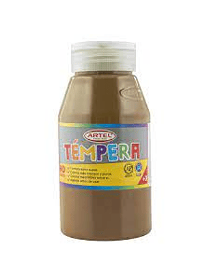 Tempera 500ml cafe (siena tostada) nº64 artel