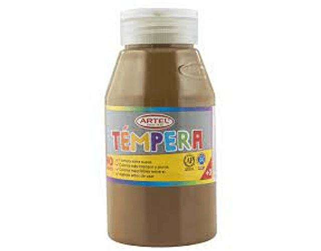 Tempera 500ml cafe (siena tostada) nº64 artel*m3-10-4