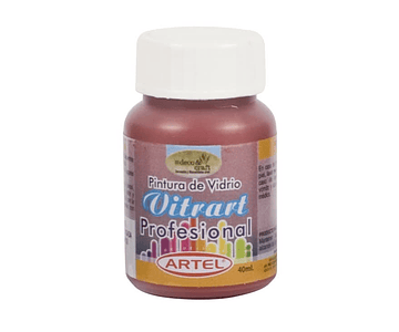 Vitrart 40ml rojo nº88 artel*3*13