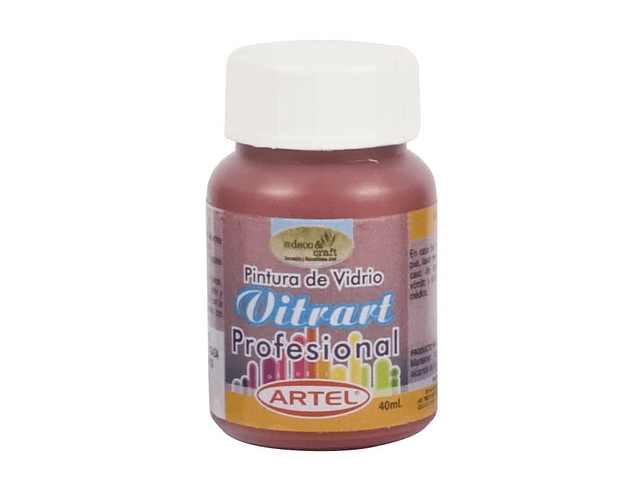 Vitrart 40ml rojo nº88 artel*3*13