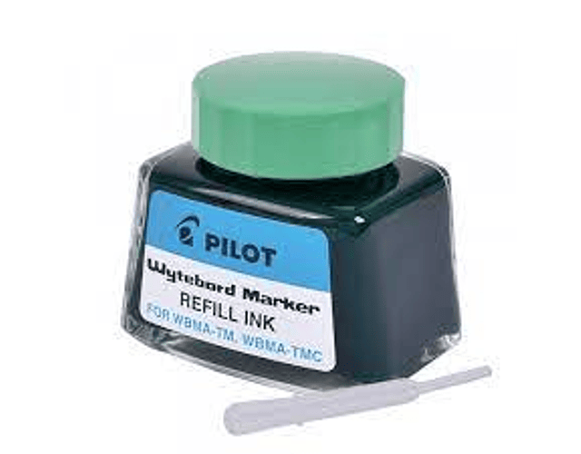Tinta marcador pizarra verde 30ml pilot*3*12