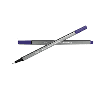 Fineliner morado triangular adix*12