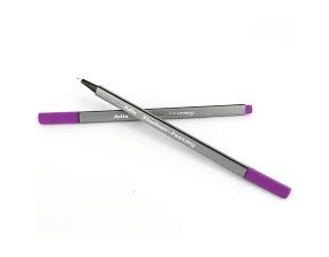 Fineliner violeta triangular adix*12