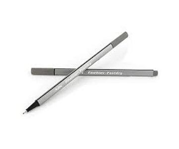 Fineliner gris oscuro triangular adix*12