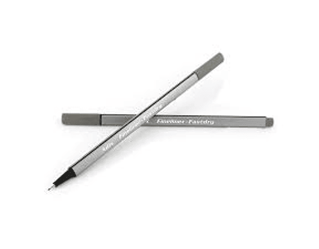 Fineliner gris oscuro triangular adix*12