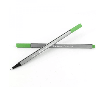 Fineliner verde claro triangular adix*12