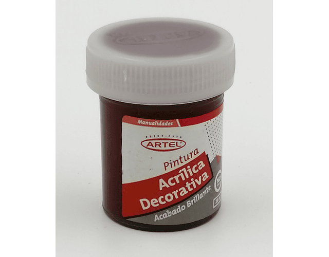 Pintura acrilica deco rojo osc 28ml 801 artel