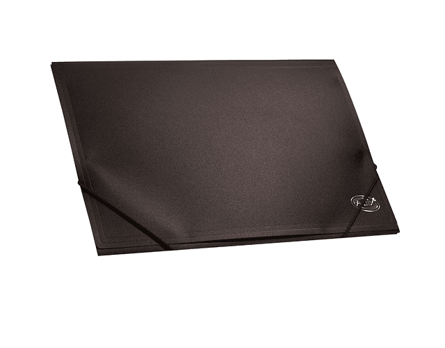 Carpeta con elastico oficio plastica negra adix*m3*m10(12)