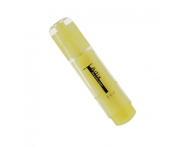 Destacador transparente amarillo adix*3*12
