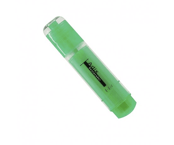 Destacador transparente verde adix -m3-10-12