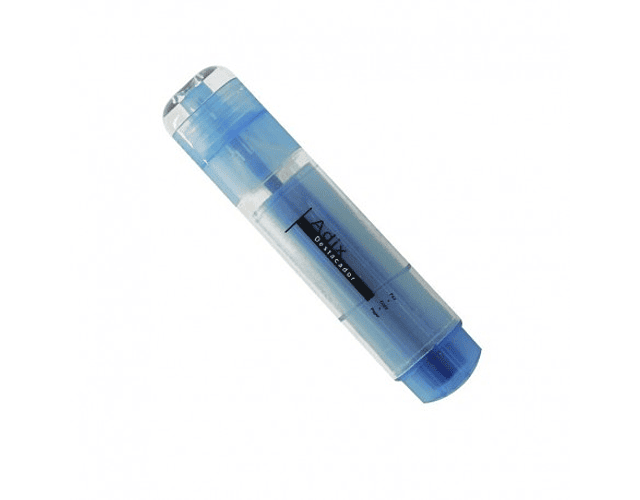 Destacador transparente azul adix*3*12