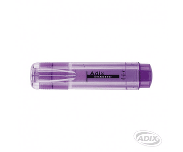 Destacador transparente morado adix -m3-10-12