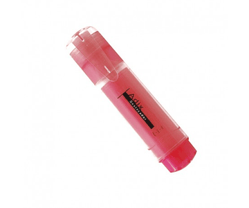 Destacador transparente rosado adix -m3-10-12