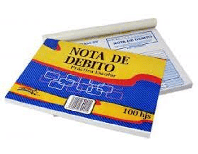 Nota de debito halley