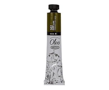 Tubo oleo 22ml verde claro 502 artel*5