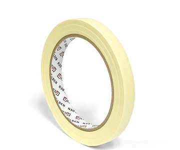 Pegote / masking tape 12mm x 40 mts 125 mic sello -m3-10-72