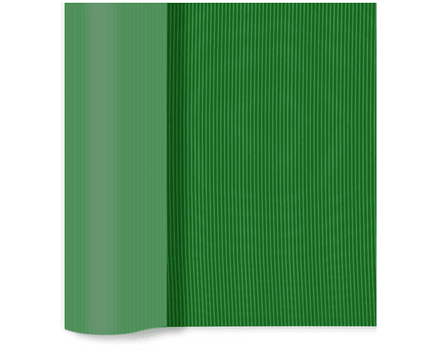 Carton corrugado verde pasto 50x70 hand*10