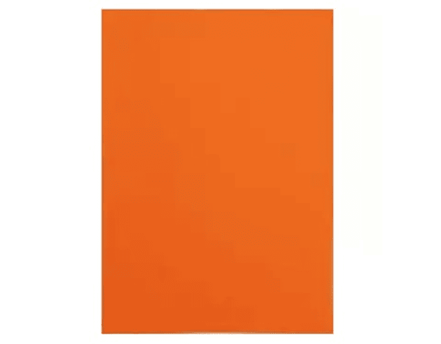 Goma eva pliego 40x60 naranjo art&craft -m10