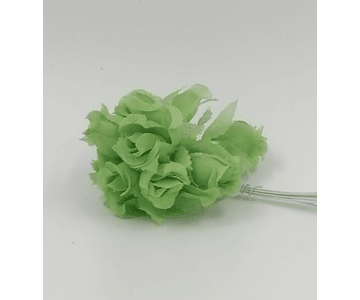 Besitos verde pistacho 3 dif 12un