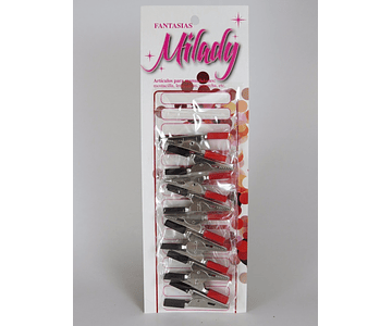 Set pinzas electricidad milady*3