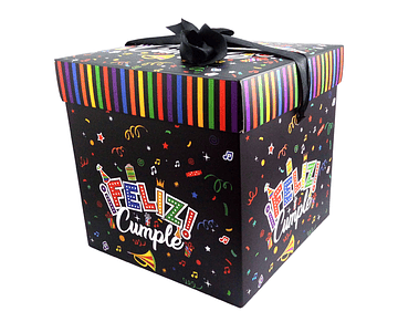 Caja de regalo 22x22x22 f. cumpleaños x 1un feco-m3-10