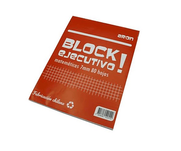 Block prepicado carta 7mm 80hjs aron -m3--10-70