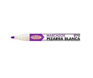 Marcador pizarra morado artel -m3-10-12