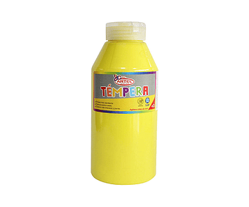 Tempera 500ml amarillo limon nº72 artel*4