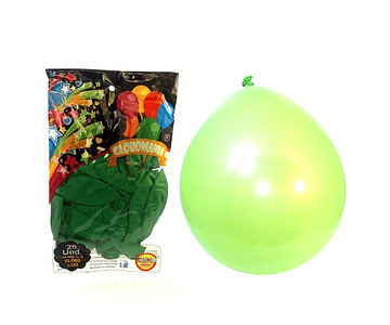 Globo nº9 verde 25un feco*m3-m10(10)