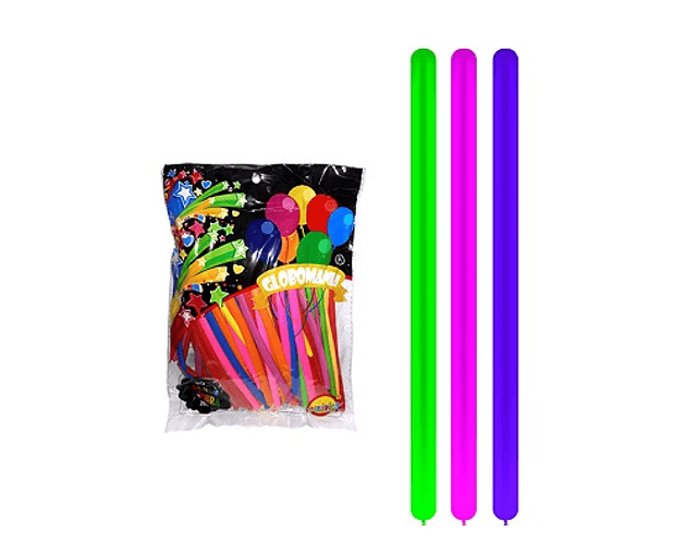 Globos largos twisty 50un feco-m3-m10