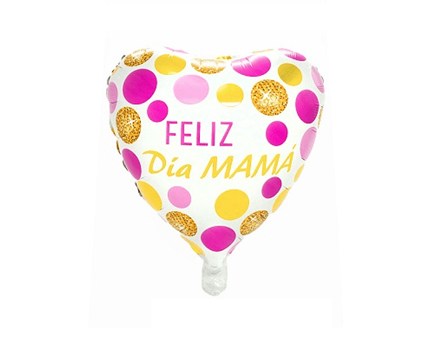 Set 10 globos dia de la madre incluye varilla