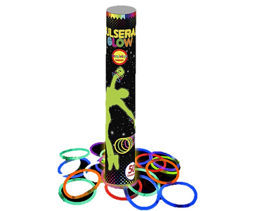 Set 50 pulsera fluor feco/m3-m10