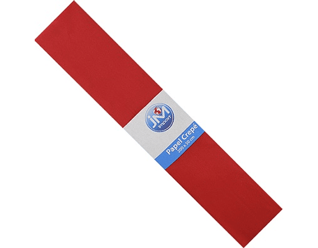 Papel crepe rojo 50x200**m10-200