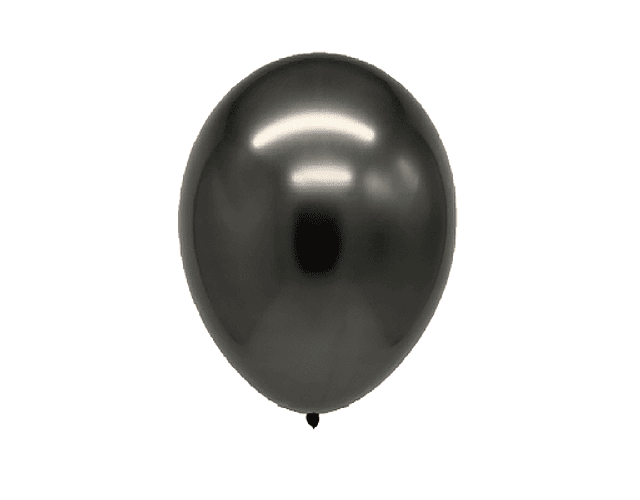 Set 12 globo nº12 chrome negro feco*3*10