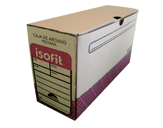 Caja archivo standar 380x248x148mm isofit-m3-m10