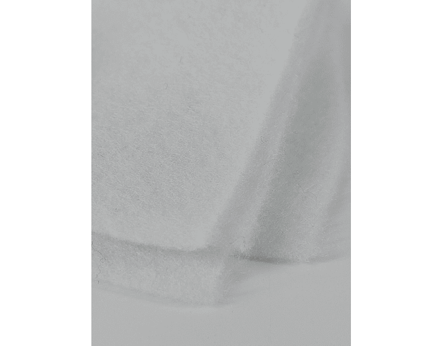 Paño lenci lamina 20x30 blanco 0.18cms hand-m10