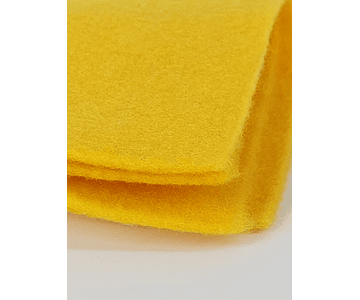 Paño lenci lamina 20x30 amarillo 0.18cms hand-m10