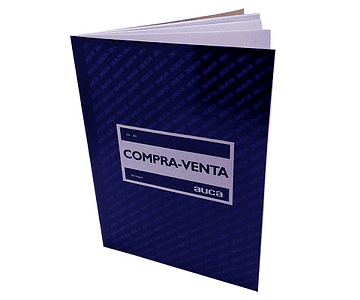 Libro compra-venta 30hjs auca*m3*m10