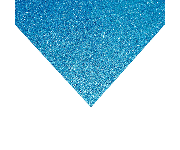 Goma eva glitter pliego 40x60 celeste art&craft-m10