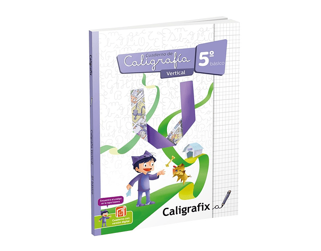 Cuaderno caligrafix 5º basico vertical