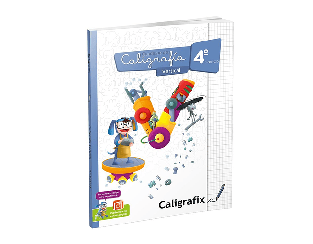 Cuaderno caligrafix 4º basico vertical