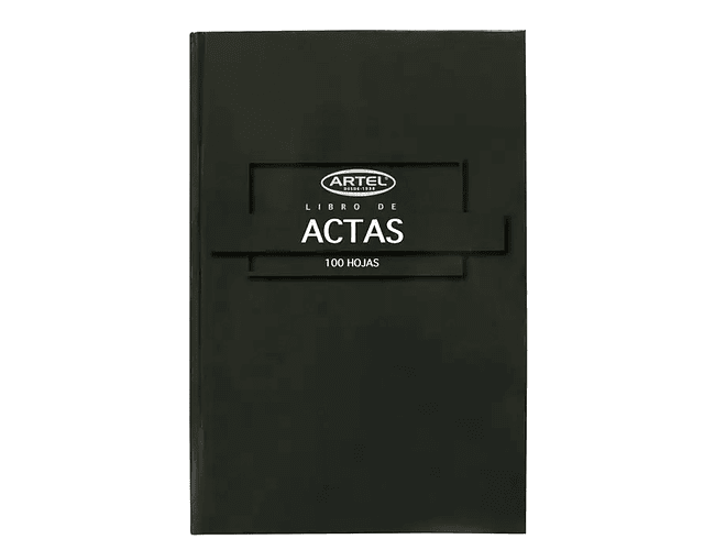 Libro de actas 100hjs lineal artel-m3-m10