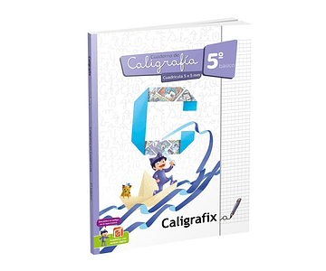 Cuaderno caligrafix 5º basico cuadricula 5x5