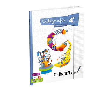 Cuaderno caligrafix 4º basico cuadricula 5x5