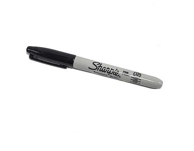 Marcador cd negro fino multiuso sharpie-m3-10-14