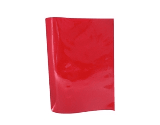 Forro cuaderno college rojo plastico -m10-100