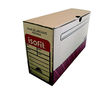 Caja archivo mediana 416x261x148mm isofit-m3-m10