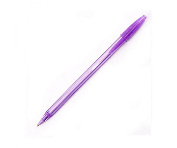 Boligrafo shimmers 1.2 lila unidad bic*m3*m10(25)
