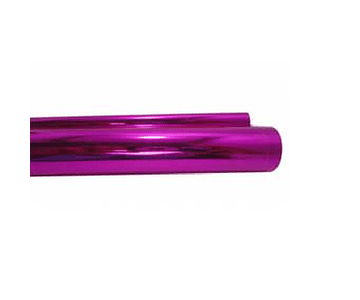 Papel metalico (vinilico) rosado 50x64 hand-m10
