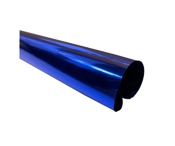 Papel metalico (vinilico) azul 50x64 hand-m10